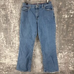 Levi's Size 12M 550 Relaxed Boot Cut Denim Jeans Blue Women